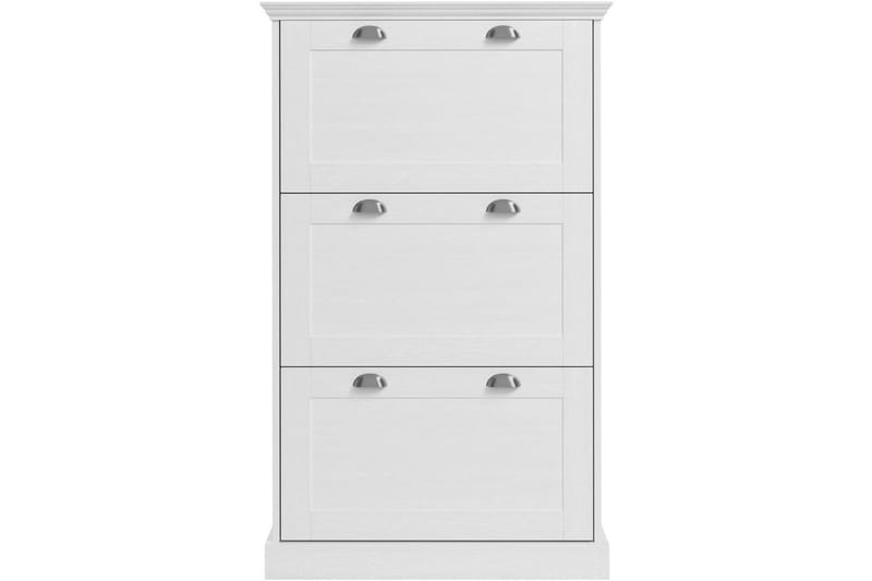 Motala Skoskap 80x132 cm - Hvit - Oppbevaring - Skap - Oppbevaringsskap