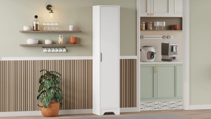 Multi Purpose Cabinet Homitis Hvit - Oppbevaring - Skap - Oppbevaringsskap