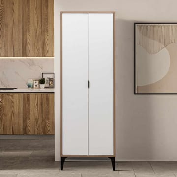 Olyros garderobe 65x190 cm - Hvit - Oppbevaring - Skap - Oppbevaringsskap