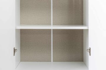 Olyros oppbevaringsmøbel 127x190 cm - Hvit - Oppbevaring - Skap - Oppbevaringsskap