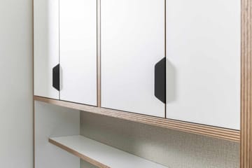 Olyros oppbevaringsmøbel 127x190 cm - Hvit - Oppbevaring - Skap - Oppbevaringsskap