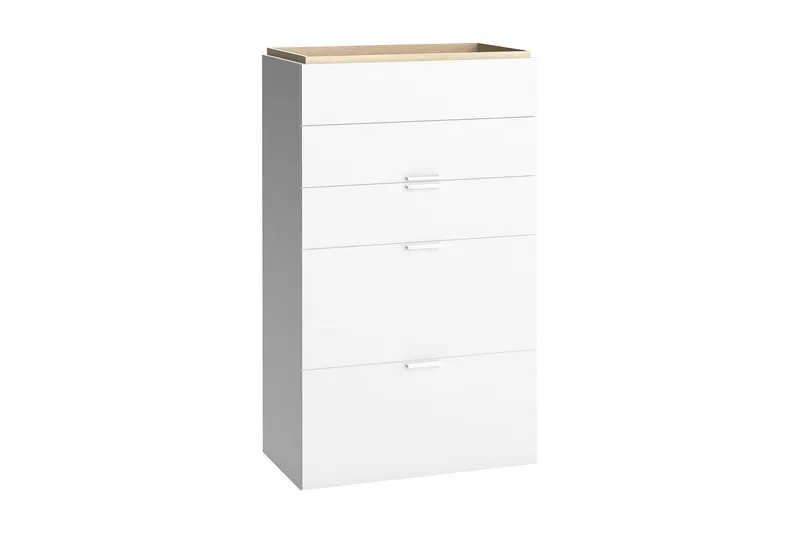 4You Skap Hvit/Tre/Natur, VOX