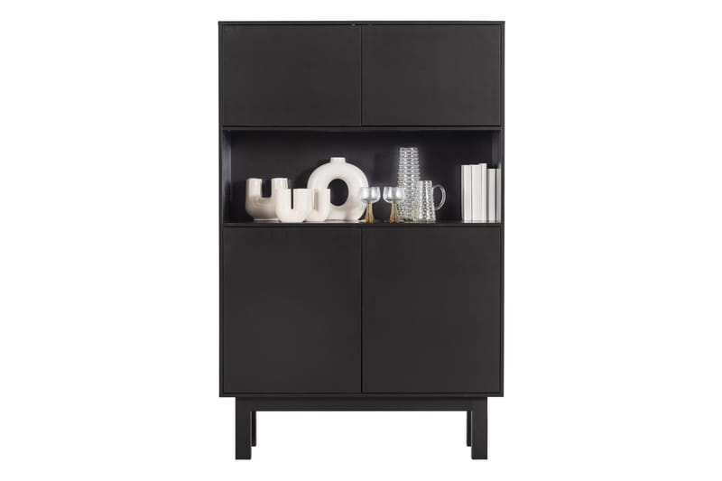 Arteksio Highboard 40x100 cm - Svart - Oppbevaring - Skap - Oppbevaringsskap