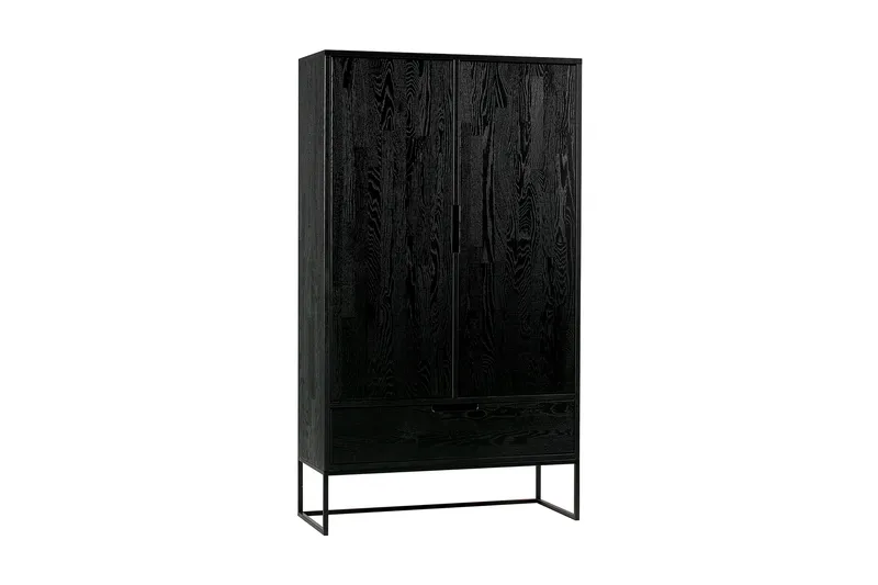 Atila Oppbevaringsskap 85 cm, Svart Eik