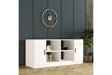 Barrock Highboard 46x140 cm - Hvit - Oppbevaring - Skap - Oppbevaringsskap