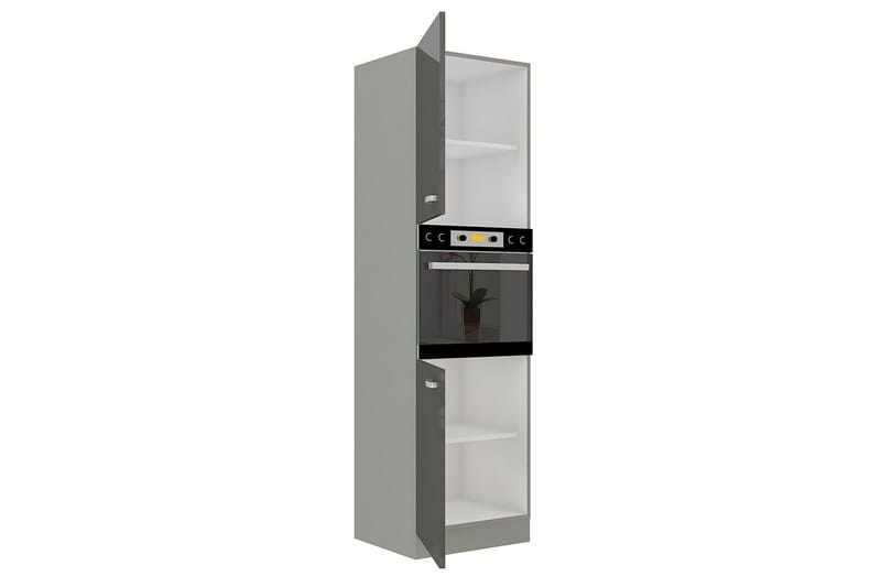 Bianco Kjøkkenskap 60x57x210 cm - Oppbevaring - Skap - Oppbevaringsskap