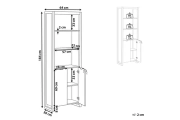 Bokhylle Johnson - Oppbevaring - Hylle - Bokhylle