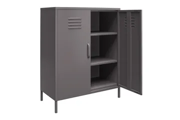 Bradford Highboard Grå - Dorel Home - Oppbevaring - Skap - Oppbevaringsskap