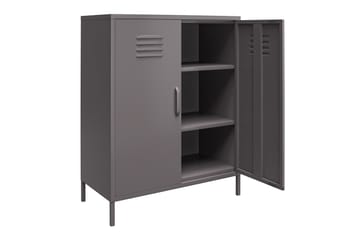 Bradford Highboard Grå - Dorel Home - Oppbevaring - Skap - Oppbevaringsskap