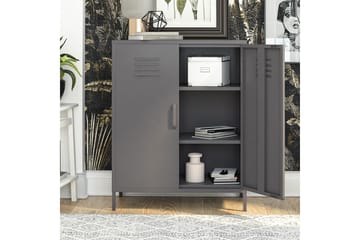 Bradford Highboard Grå - Dorel Home - Oppbevaring - Skap - Oppbevaringsskap