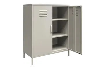 Bradford Highboard Hvit - Dorel Home - Oppbevaring - Skap - Oppbevaringsskap