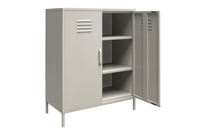 Bradford Highboard Hvit - Dorel Home - Oppbevaring - Skap - Oppbevaringsskap