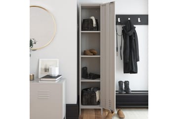 Bradford Highboard Lysegrå - Dorel Home - Oppbevaring - Skap - Oppbevaringsskap