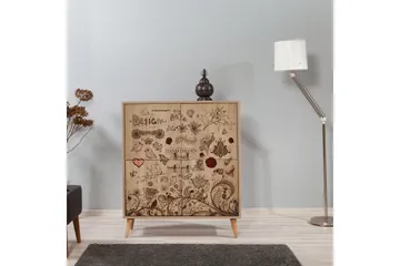 Brokind Oppbevaringsskap 111 cm - Brun - Oppbevaring - Skap - Oppbevaringsskap