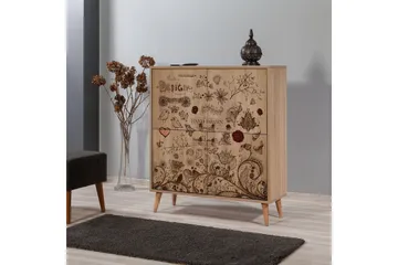 Brokind Oppbevaringsskap 111 cm - Brun - Oppbevaring - Skap - Oppbevaringsskap