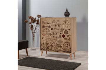 Brokind Oppbevaringsskap 111 cm - Brun - Oppbevaring - Skap - Oppbevaringsskap