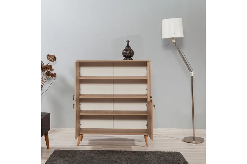 Brokind Oppbevaringsskap 111 cm - Brun - Oppbevaring - Skap - Oppbevaringsskap