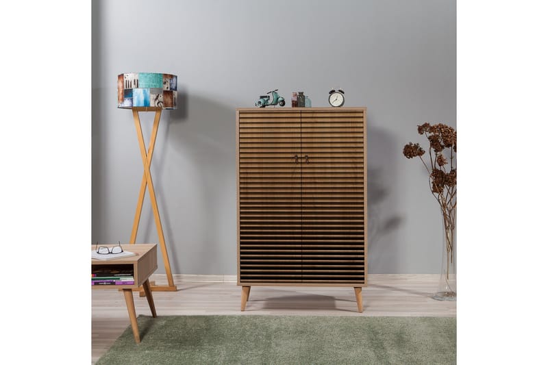 Brokind Oppbevaringsskap 80 cm - Brun/Svart/Eik - Oppbevaring - Skap - Oppbevaringsskap