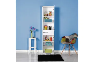 Byrå Vit högglans - Oppbevaring - Skap - Oppbevaringsskap