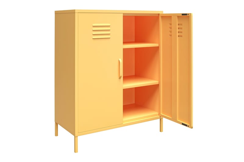 CacHe Oppbevaringsskap 80x40 cm Gul - Novogratz - Oppbevaring - Skap - Oppbevaringsskap