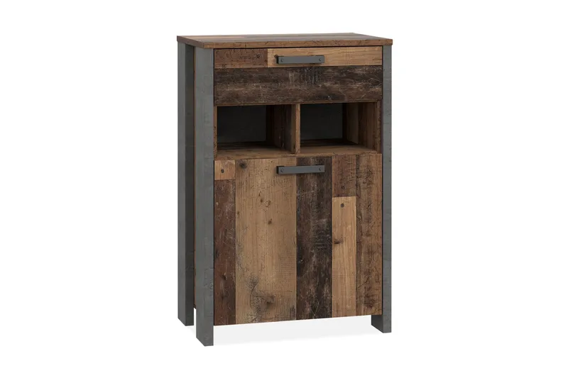 Cadle Skap 67 cm, Brun/Grå