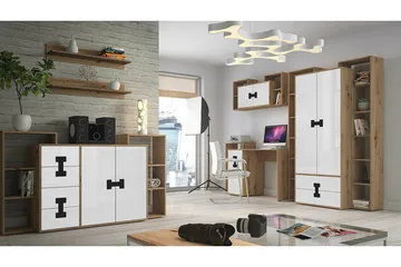 Castlebay Highboard White - Oppbevaring - Skap - Oppbevaringsskap