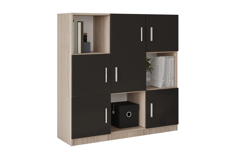 Celtigar Highboard 38x120 cm, Natur/Svart