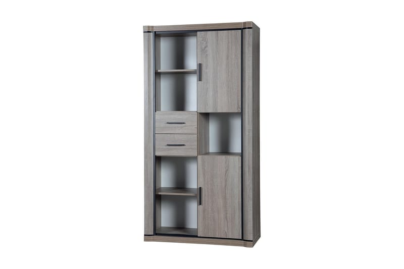 Dallas Skap 44x97 cm - Eik - Oppbevaring - Skap - Oppbevaringsskap