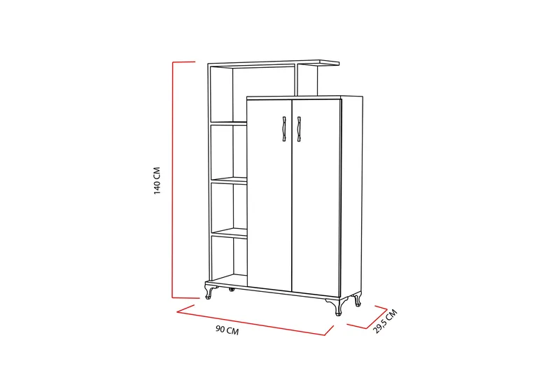 Decorotika Oppbevaringsskap - Oppbevaring - Skap - Oppbevaringsskap