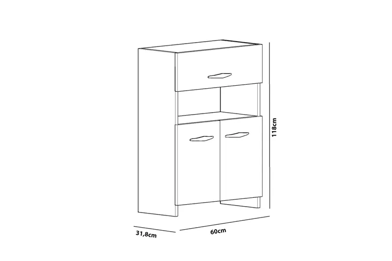 Decorotika Oppbevaringsskap - Oppbevaring - Skap - Oppbevaringsskap