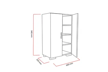 Decorotika Skoskap - Oppbevaring - Skap - Oppbevaringsskap