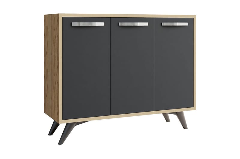 Desgrar Oppbevaringsskap 100x82 cm, Brun