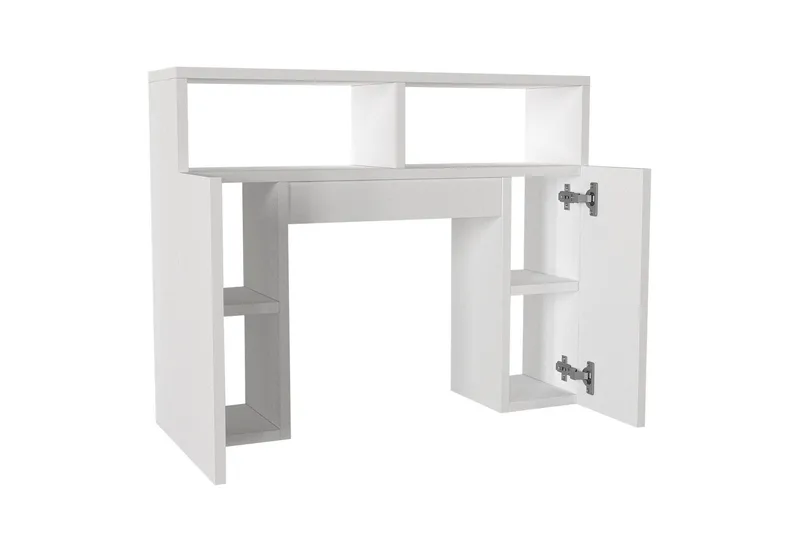 Dobles Baderomsskap 76 cm - Hvit - Oppbevaring - Oppbevaring til baderom - Baderomsskap