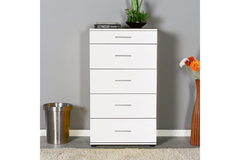 Dresser Hvit - Hvit - Oppbevaring - Skap - Oppbevaringsskap