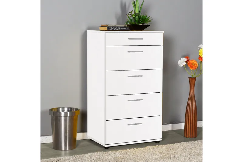 Dresser Hvit - Hvit - Oppbevaring - Skap - Oppbevaringsskap