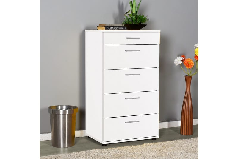 Dresser Hvit - Hvit - Oppbevaring - Skap - Oppbevaringsskap