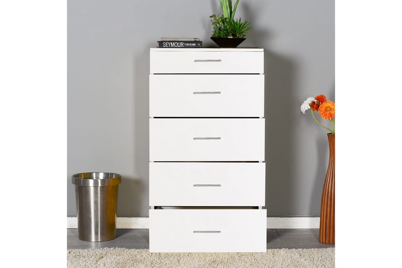 Dresser Hvit - Hvit - Oppbevaring - Skap - Oppbevaringsskap