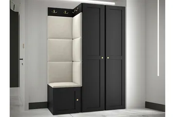 Dunvegan Highboard Black - Oppbevaring - Skap - Oppbevaringsskap