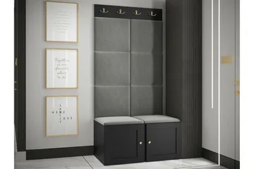 Dunvegan Highboard Black - Oppbevaring - Skap - Oppbevaringsskap