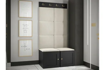 Dunvegan Highboard Black - Oppbevaring - Skap - Oppbevaringsskap