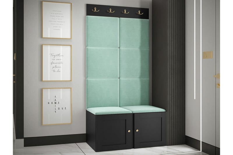 Dunvegan Highboard Black - Oppbevaring - Skap - Oppbevaringsskap