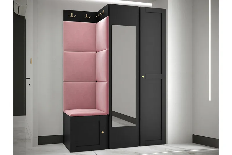 Dunvegan Highboard Black - Oppbevaring - Skap - Oppbevaringsskap