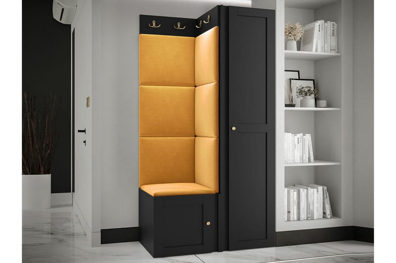 Dunvegan Highboard Black - Oppbevaring - Skap - Oppbevaringsskap