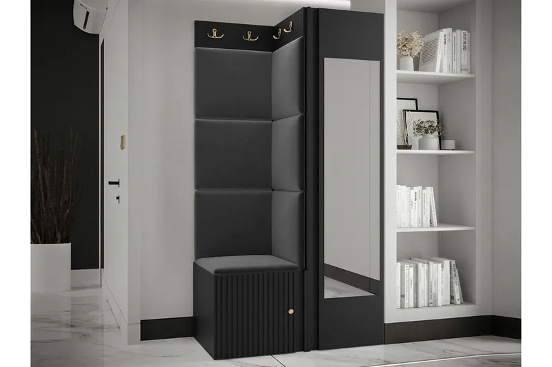 Dunvegan Highboard Black - Oppbevaring - Skap - Oppbevaringsskap