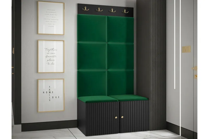 Dunvegan Highboard Black - Oppbevaring - Skap - Oppbevaringsskap