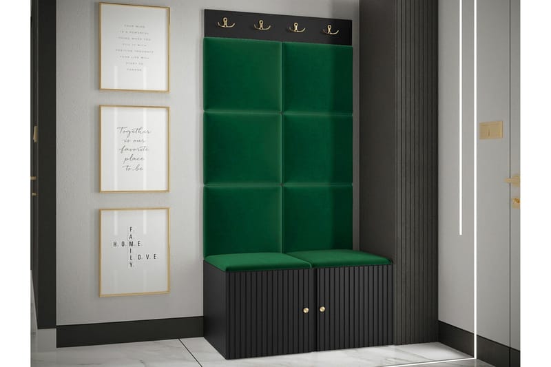 Dunvegan Highboard Black - Oppbevaring - Skap - Oppbevaringsskap