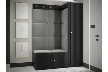 Dunvegan Highboard Black - Oppbevaring - Skap - Oppbevaringsskap