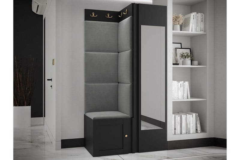 Dunvegan Highboard Black - Oppbevaring - Skap - Oppbevaringsskap