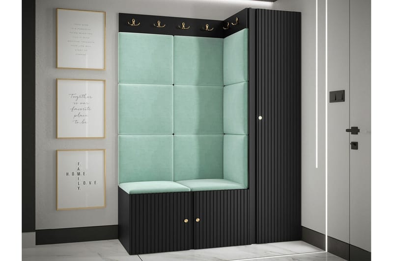 Dunvegan Highboard Black - Oppbevaring - Skap - Oppbevaringsskap