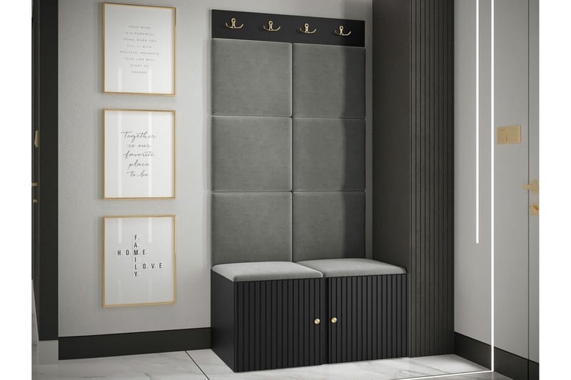 Dunvegan Highboard Black - Oppbevaring - Skap - Oppbevaringsskap